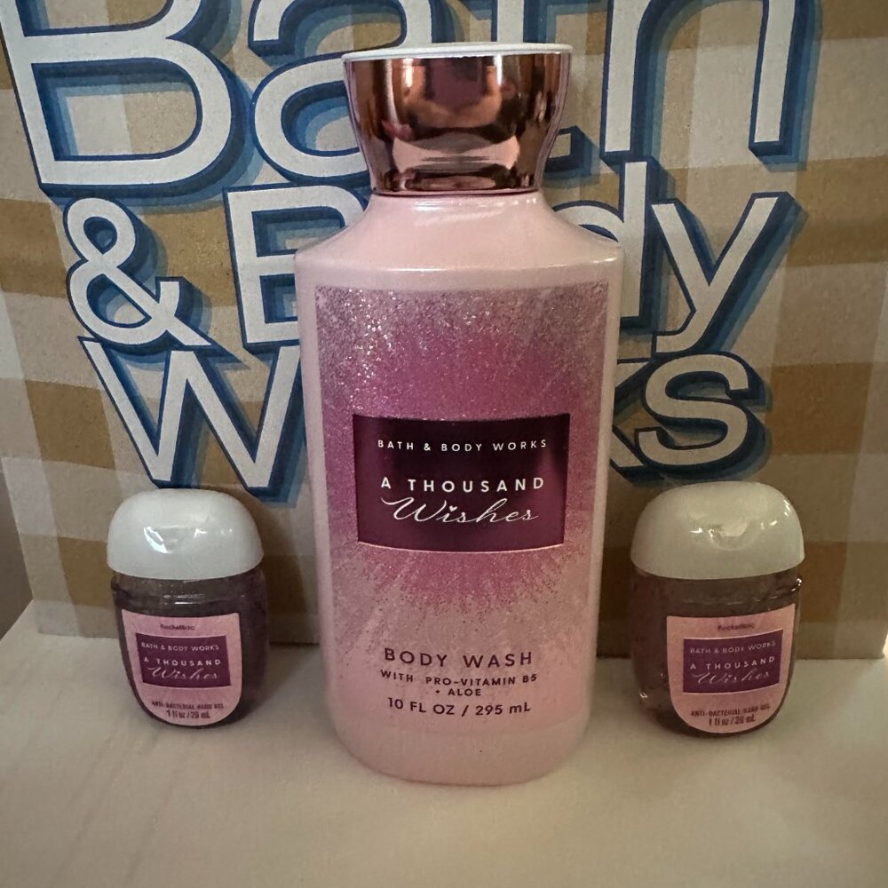 A Thousand Wishes Body Wash & Hand Sanitizers